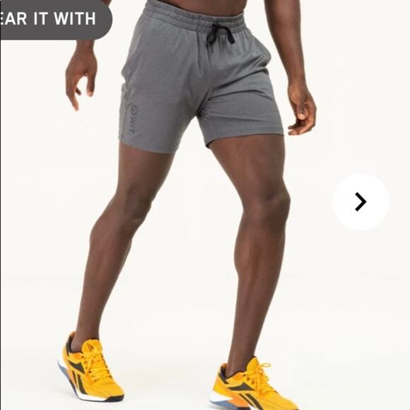 WIT Lightweight Knit Shorts. Gray. Large - Picture 14 of 14